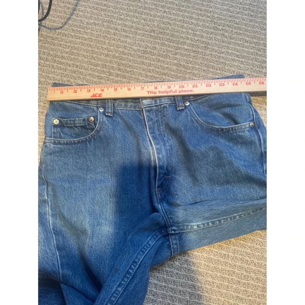 Vintage Polo Ralph‎ Lauren Dungarees Mens 31x30 Blue Denim Jeans Made in USA